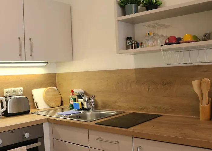 Dutti's - 1 Apartment, Kueche, Self-check-in, Stellplatz